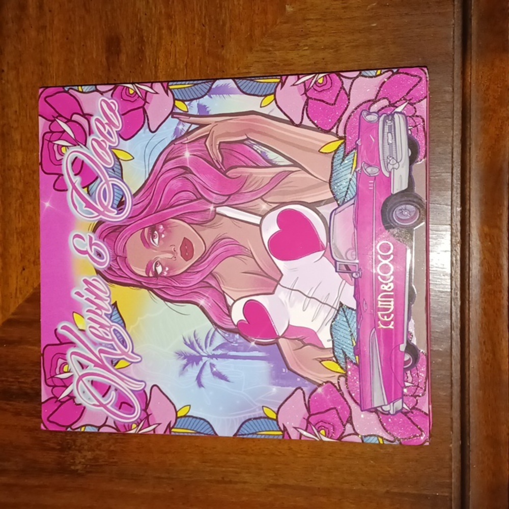 Kevin coco 69 color eyeshadow pallette